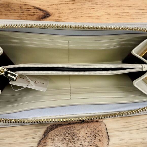 New With Tags Coach F27972 Signature Lexi Bag & Accordion Zip Wallet - Picture 8 of 16